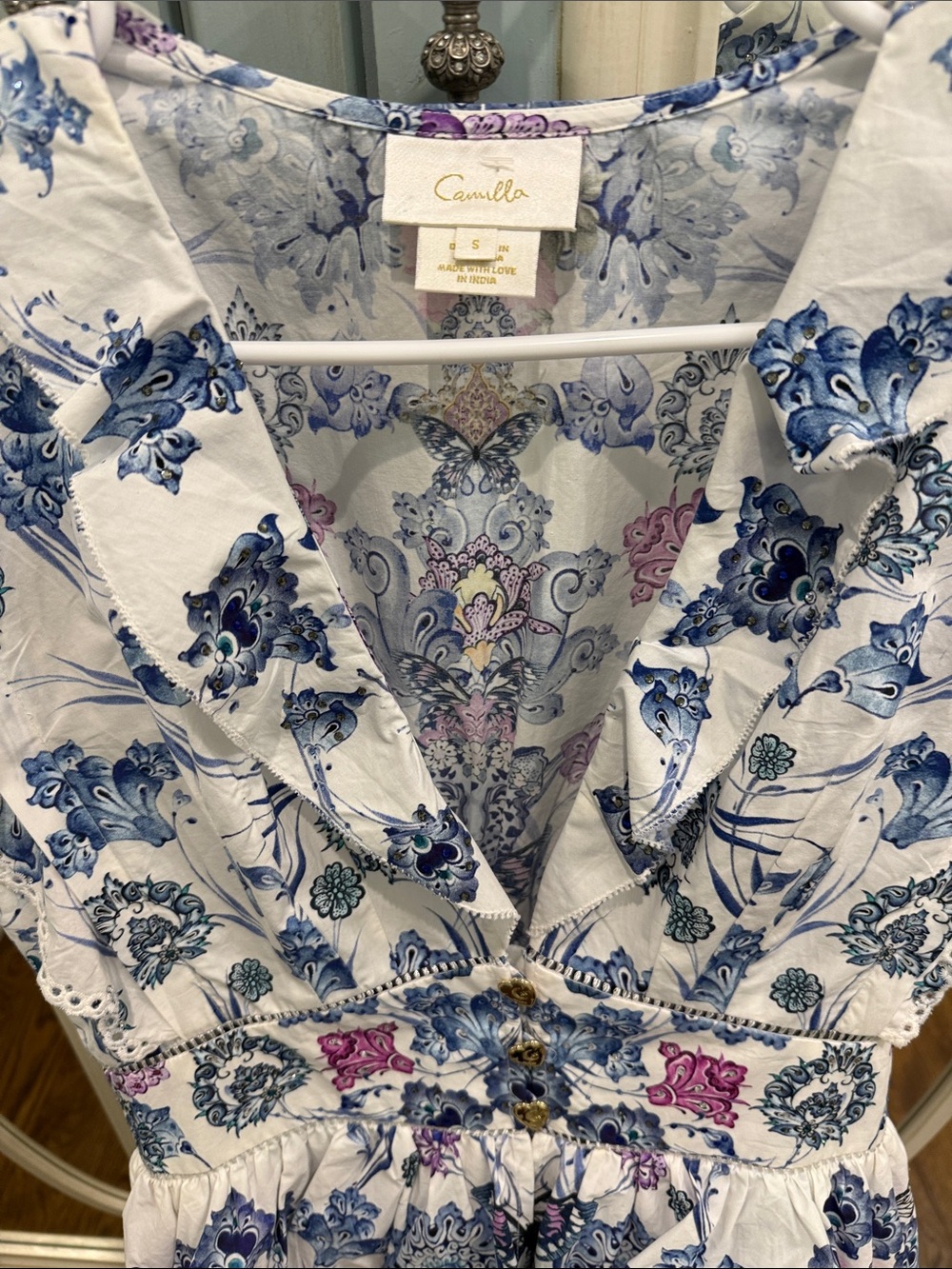Camilla All About That Lace Floral Dress small Like New Worn Once - Picture 7 of 11